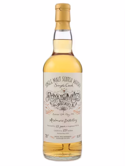Ardmore 1998 25 Year Old RMW Cask #750724 51.5% 70cl