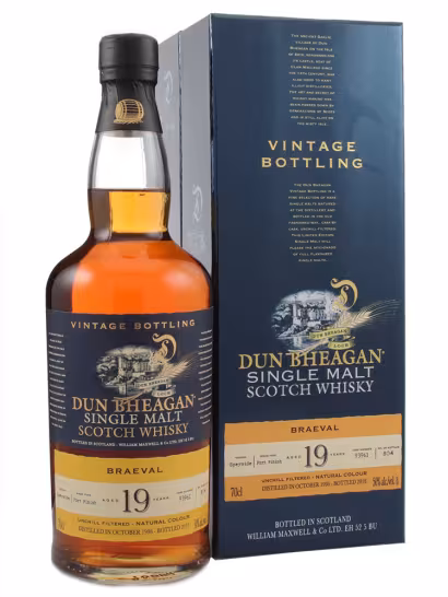 Braeval 1998 19 Year Old Dun Bheagan Port Finish 50% 70cl