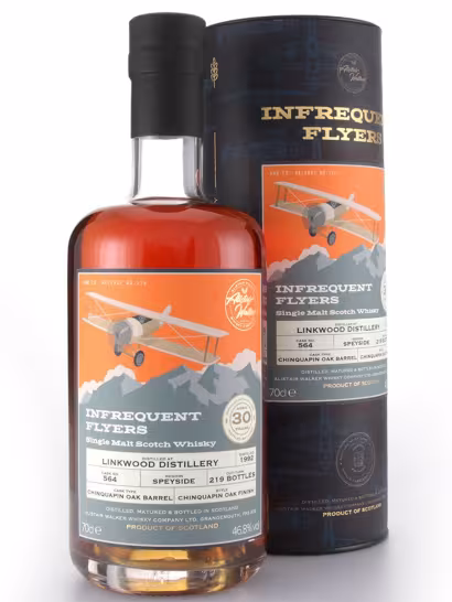 Linkwood 1992 30 Year Old Infrequent Flyers Chinquapin Finish 46.8% 70cl