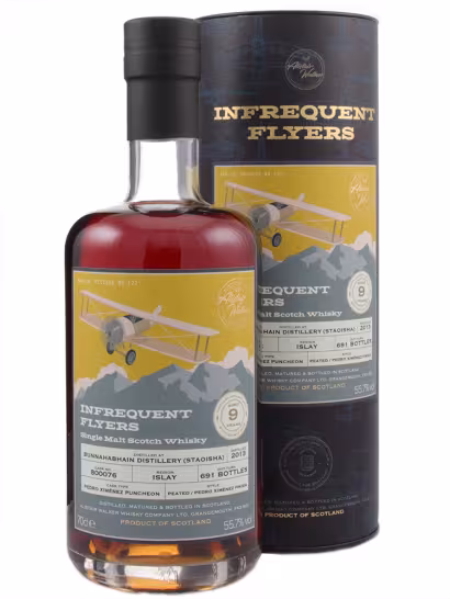 Bunnahabhain (Staoisha) 2013 9 Year Old Infrequent Flyers PX Finish 55.7% 70cl