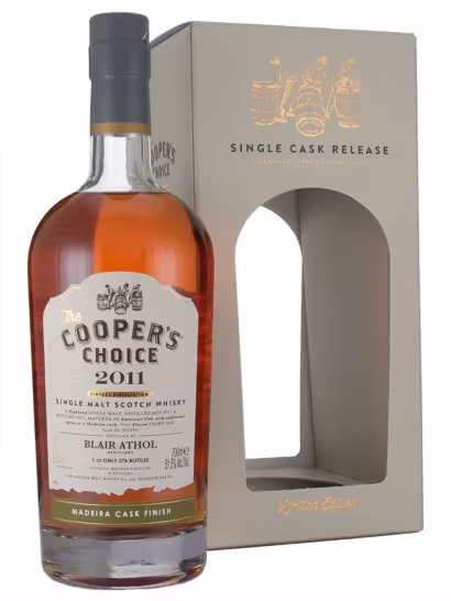 Blair Athol 2011 11 Year Old Coopers Choice Madeira Finish 51.5% 70cl