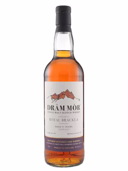 Royal Brackla 2011 11 Year Old Dram Mor FF Sherry Butt 56.1% 70cl