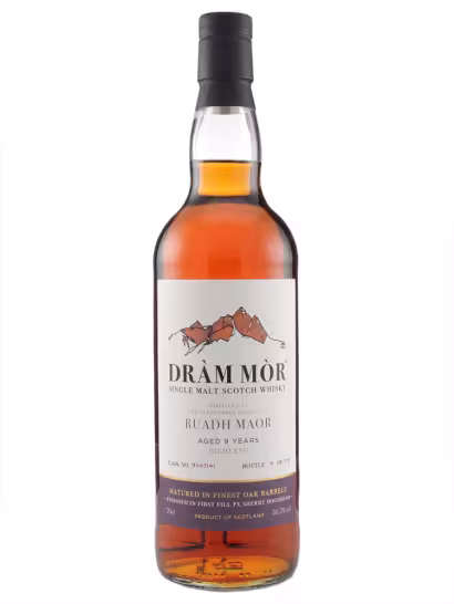 Ruadh Maor 2013 9 Year Old Dram Mor PX Sherry HH 58.5% 70cl