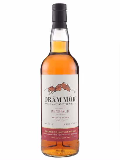 Benriach 2013 10 Year Old Dram Mor FF PX Hogshead 55.5% 70cl