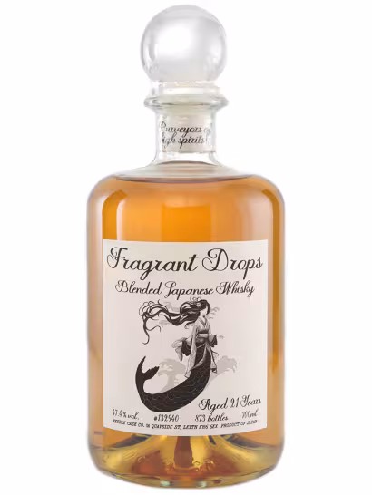 Japanese Blend 21 Year Old Fragrant Drops 70cl
