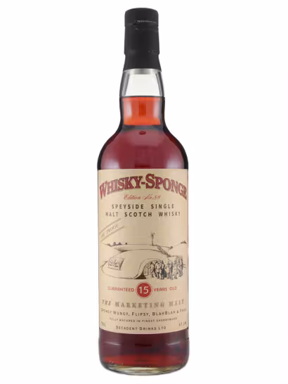 Marketing Malt 2008 15 Year Old Whisky Sponge No 88 57.1% 70cl