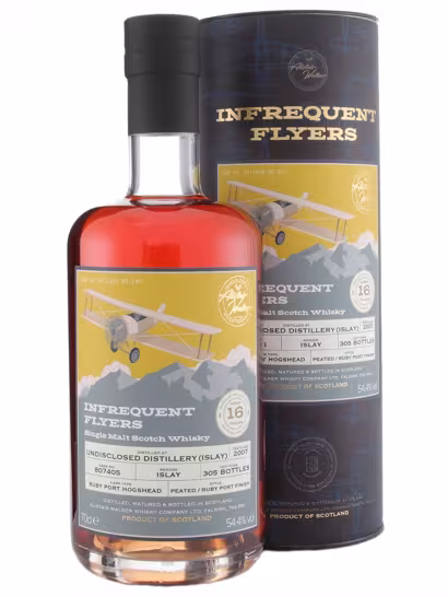Islay 2007 16 Year Old Infrequent Flyers Port Finish 54.4% 70cl