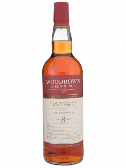 Caol Ila 2015 8 Year Old Woodrows of Edinburgh Cream Sherry Quarter Cask Finish 57% 70cl
