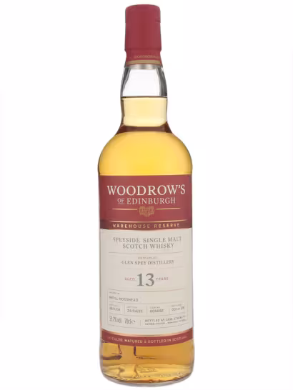 Glen Spey 2008 13 Year Old Woodrows of Edinburgh 59.2% 70cl