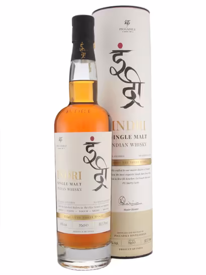 Indri Trini Indian Single Malt 46% 70cl