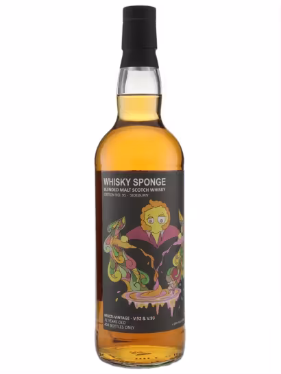 SideBurn 1992/1993 31 Year Old Whisky Sponge Ed 95 51.4% 70cl