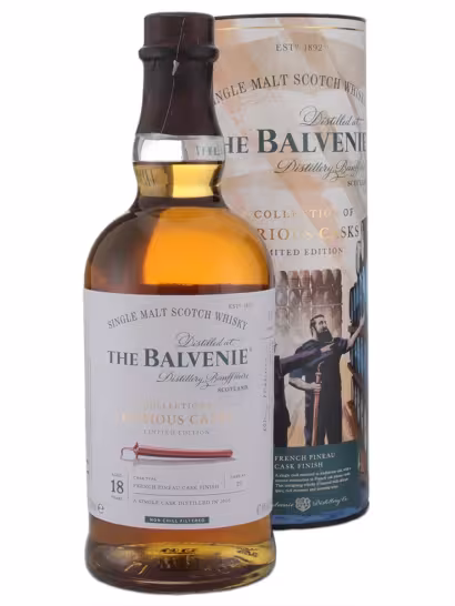 Balvenie 2005 18 Year Old Collection of Curious Casks Pineau Finish 47.9% 70cl