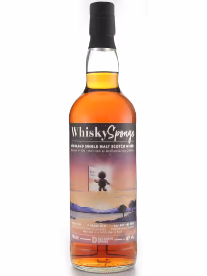Ardnamurchan 7 Year Old Whisky Sponge Ed. 100 51.8% 70cl