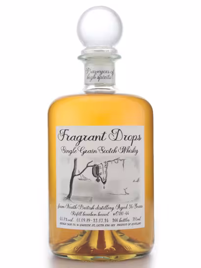 North British 1989 34 Year Old Fragrant Drops #O180-44 70cl