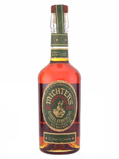 Michters Barrel Strength Rye 55.1%