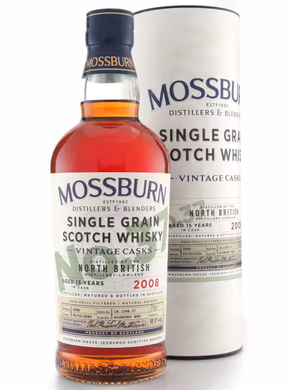 North British 2008 15 Year Old Mossburn Vintage Casks Oloroso Finish 58.8% 70cl