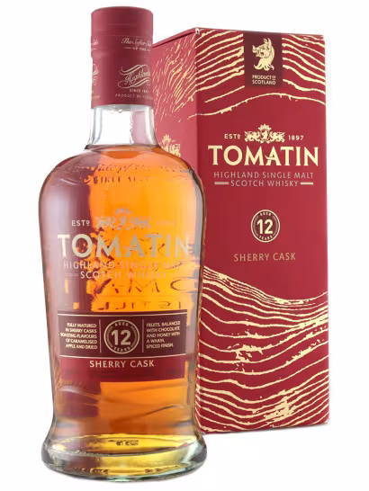 Tomatin 12 Year Old Sherry Cask 40% 70cl