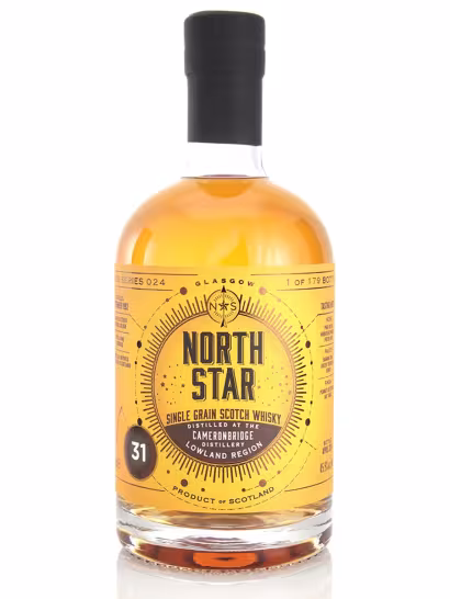 Cameronbridge 1992 31 Year Old North Star Refill Red Wine Barriques 45.9% 70cl