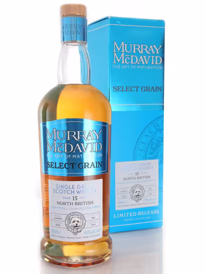 North British 15 Year Old Select Grain Ex-Islay & Tokaji & Oloroso Cask Murray McDavid 49.5% 70cl