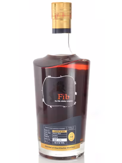Glenallachie 15 Year Old Fib Whisky Sherry Butt Copper & Oak Series 2 62.6% 70cl