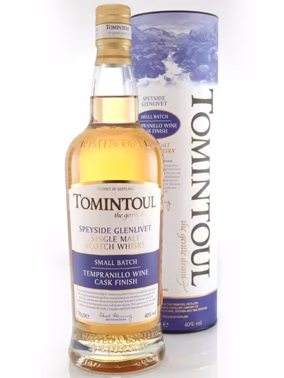 Tomintoul Tempranillo Wine Cask Finish 40% 70cl