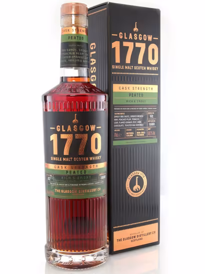 Glasgow 1770 Peated Cask Strength Batch 2 60.7% 70cl