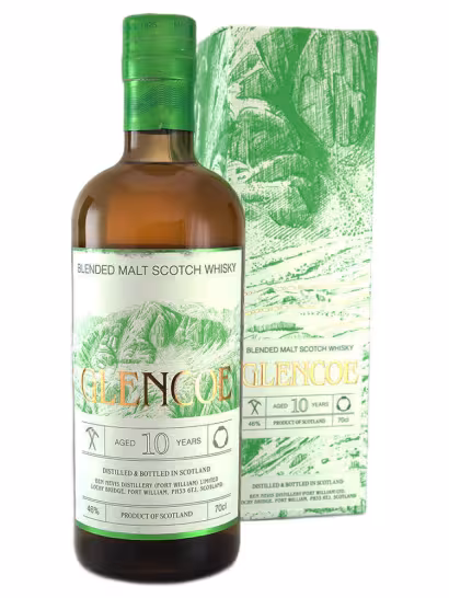 Glencoe 10 Year Old Blended Malt 46% 70cl