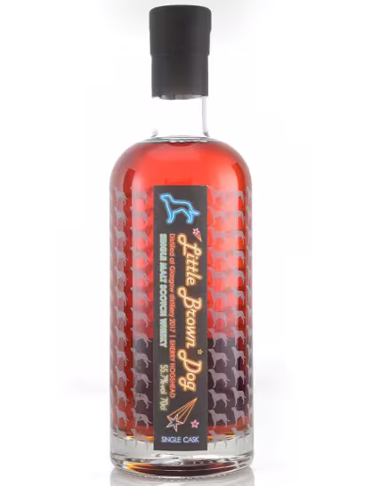 Glasgow 2017 7 Year Old Single Oloroso HDD Little Brown Dog 55.7% 70cl