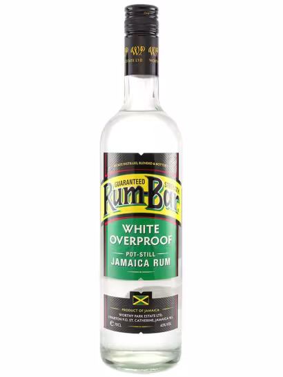 Rum Bar White Overproof 63% 70cl
