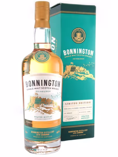 Bonnington Peated Muscat Matured 51% 70cl