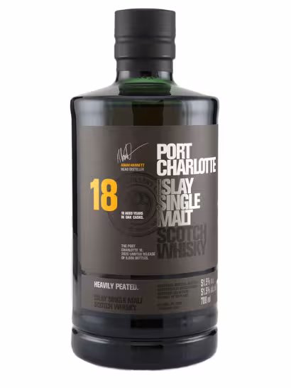 Port Charlotte 18 Year Old 52.3% 70cl