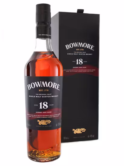 Bowmore 18 Year Old Sherry Oak 43% 70cl