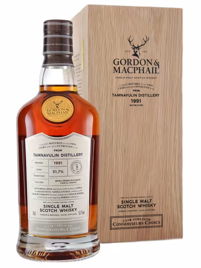 Tamnavulin 1991 #9040502 G&M Connoisseurs Choice 51.7% 70cl