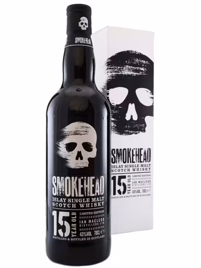 Smokehead 15 Year Old 43% 75cl