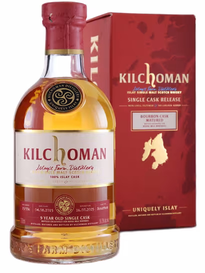 Kilchoman 2015 9 Year Old 100% Islay RMW Exclusive #556 56% 70cl