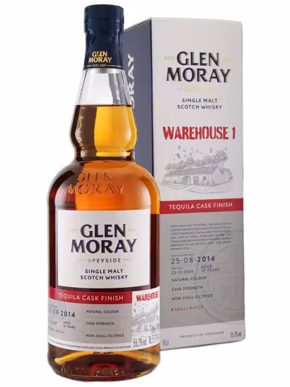 Glen Moray 2014 Warehouse 1 Tequila Finish 55.2% 70cl