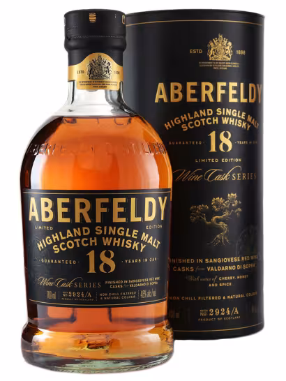 Aberfeldy 18 Year Old Sangiovese Finish 46%  70cl