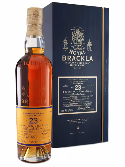 Royal Brackla 23 Year Old Tokaji Finish Exceptional Cask 53.3% 70cl