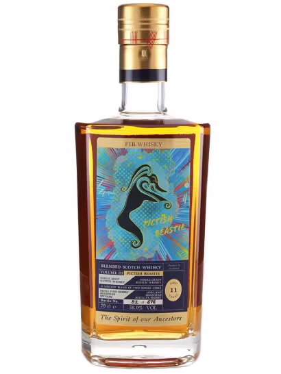 Fib 11 Year Old Double Sherried Blend Pictish Beastie Vol 3 58% 70cl