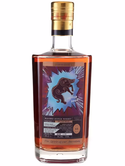 Fib 15 Year Old Blend Pictish Boar Volume 1 Double Red Wine Cask 56.8% 70cl