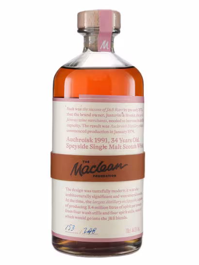 Auchroisk 1991 34 Year Old Maclean Foundation #572002 44.5% 70cl