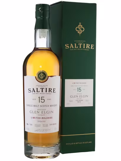 Glen Elgin 2010 15 Year Old Saltire Virgin Oak 48.8% 70cl