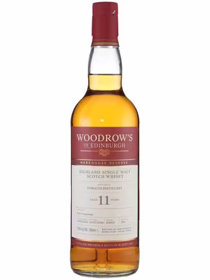 Tomatin 11 Year Old Woodrows of Edinburgh 57.8% 70cl