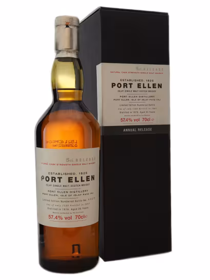 Port Ellen 1979 25 Year Old 5th Release 57.4%  70cl