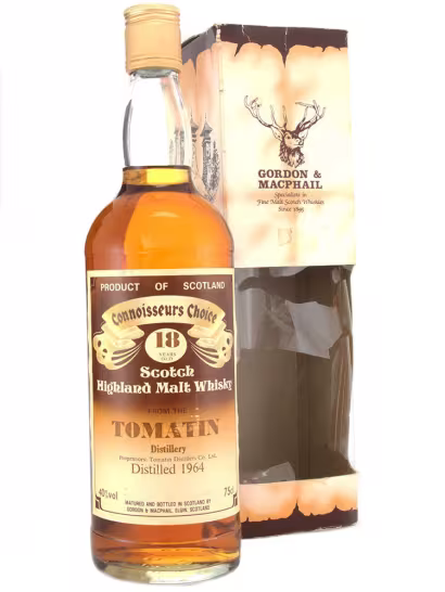 Tomatin 1964 Gordon and MacPhail 18 Year Old 40% 75cl