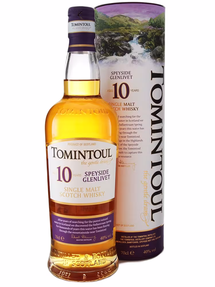 Tomintoul 10 Year Old 40% 70cl