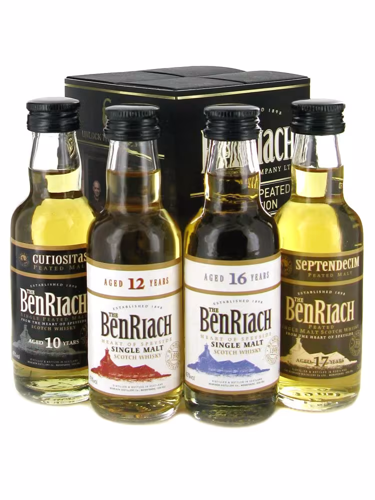 Benriach Classic & Peated Gift Pack 4x5cl