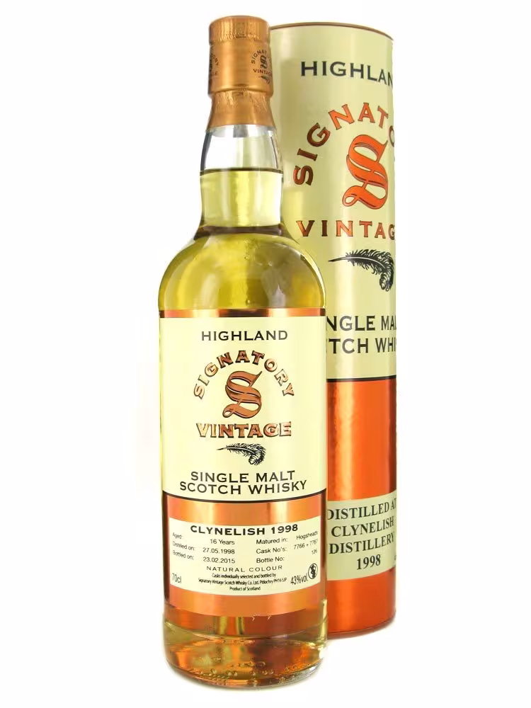 Clynelish 1998 16 Year Old Signatory 43% 70cl