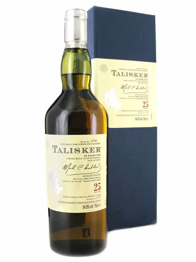 Talisker 25 Year Old Cask Strength 2009 Release 54.8% 70cl