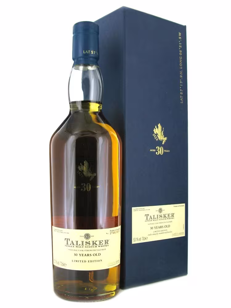 Talisker 30 Year old Cask Strength 2009 Release 53.1% 70cl
